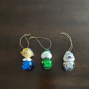 Set of Three Christmas Ornaments